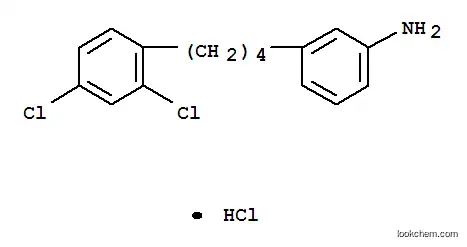 Molecular Structure of 15866-71-4 (3-[4-(2,4-dichlorophenyl)butyl]aniline)
