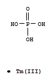 15883-44-0,thulium phosphate,Thuliumphosphate (7CI); Thulium orthophosphate; Thulium phosphate (Tm(PO4)); Thuliumphosphate (TmPO4); Thulium(3+) phosphate