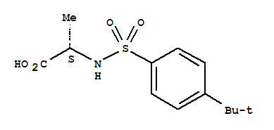 L-Alanine, N-[[4-(1,1-dimethylethyl)phenyl]sulfonyl]-