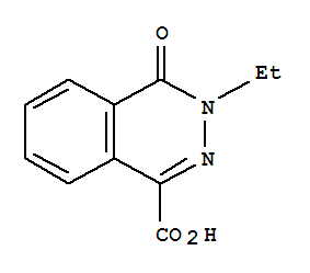 1-Phthalazinecarboxylicacid, 3-ethyl-3,4-dihydro-4-oxo-