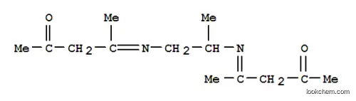 Molecular Structure of 16087-26-6 (2-Pentanone,4,4'-[(1-methyl-1,2-ethanediyl)dinitrilo]bis-)
