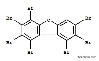Molecular Structure of 161880-51-9 (1,2,3,4,7,8,9-heptabromodibenzofuran)