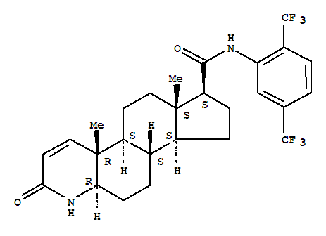 Molecular Structure of 164656-23-9 (Dutasteride)