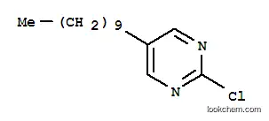 Molecular Structure of 170434-06-7 (2-CHLORO-5-N-DECYLPYRIMIDINE)