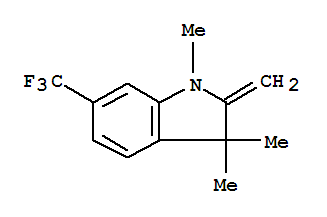 1H-Indole,2,3-dihydro-1,3,3-trimethyl-2-methylene-6-(trifluoromethyl)-