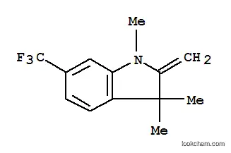 Molecular Structure of 172208-46-7 (1H-Indole,2,3-dihydro-1,3,3-trimethyl-2-methylene-6-(trifluoromethyl)-)