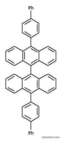 Molecular Structure of 172285-79-9 (9,9'-Bianthracene, 10,10'-bis([1,1'-biphenyl]-4-yl)-)