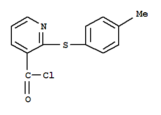 2-[(4-Methylphenyl)thio]pyridine-3-carbonyl chloride