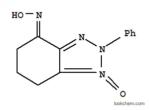 Molecular Structure of 175136-50-2 (4-HYDROXYIMINO-2-PHENYL-4,5,6,7-TETRAHYDRO-2H-1,2,3-BENZOTRIAZOL-1-IUM-1-OLATE)