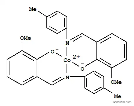 Molecular Structure of 18443-53-3 ((6Z)-2-methoxy-6-{[(4-methylphenyl)amino]methylidene}cyclohexa-2,4-dien-1-one - cobalt (2:1))