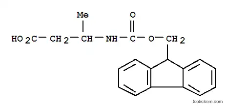 Molecular Structure of 186320-18-3 (FMOC-DL-3-AMINOBUTYRIC ACID)