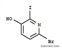 Molecular Structure of 188057-35-4 (3-PYRIDINOL, 6-BROMO-2-IODO-)