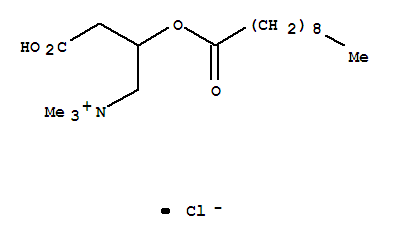 1-Propanaminium, 3-carboxy-N,N,N-trimethyl-2-[(1-oxodecyl)oxy]-, chloride (1:1)