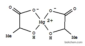 Molecular Structure of 18917-93-6 (Magnesium L-lactate trihydrate)