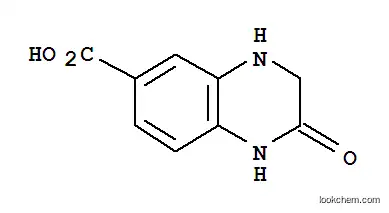 Molecular Structure of 189497-99-2 (2-OXO-1,2,3,4-TETRAHYDROQUINOXALINE-6-CARBOXYLIC ACID)
