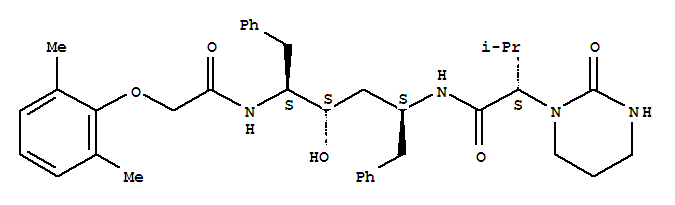 Molecular Structure of 192725-17-0 (Lopinavir)