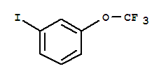 Molecular Structure of 198206-33-6 (Benzene,1-iodo-3-(trifluoromethoxy)-)