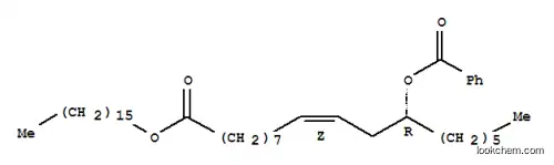 Molecular Structure of 199277-63-9 ([(Z,1R)-12-hexadecoxy-1-hexyl-12-oxo-dodec-3-enyl] benzoate)