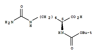 L-Lysine,N6-(aminocarbonyl)-N2-[(1,1-dimethylethoxy)carbonyl]-