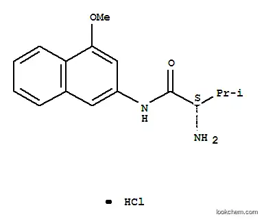 Molecular Structure of 201982-92-5 (H-VAL-4M-BETANA HCL)