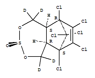 6,9-Methano-2,4,3-benzodioxathiepin-1,5-d2,6,7,8,9,10,10-hexachloro-1,5,5a,6,9,9a-hexahydro-1,5-d2-, 3-oxide, (3a,5ab,6a,9a,9ab)- (9CI)