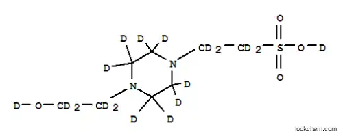 Molecular Structure of 203805-87-2 (HEPES (D18))