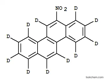 Molecular Structure of 203805-92-9 (6-NITROCHRYSENE-D11)