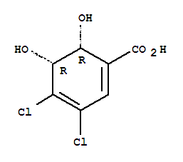 1,3-Cyclohexadiene-1-carboxylicacid, 3,4-dichloro-5,6-dihydroxy-, (5R,6R)-