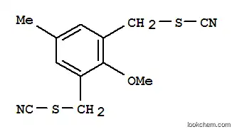 Molecular Structure of 206559-38-8 (2,6-BIS(THIOCYANATOMETHYL)-4-METHYLANISOLE)