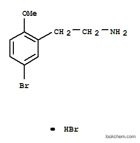 Molecular Structure of 206559-44-6 (5-BROMO-2-METHOXYPHENETHYLAMINE HYDROBROMIDE)