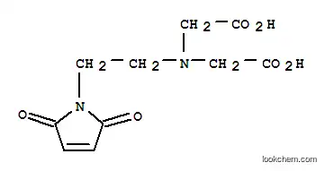 Molecular Structure of 207612-92-8 (N-(carboxymethyl)-N-[2-(2,5-dihydro-2,5-dioxo-1H-pyrrol-1-yl)ethyl]- Glycine)