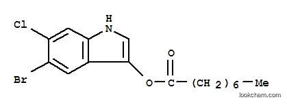 Molecular Structure of 209347-94-4 (5-BROMO-6-CHLORO-3-INDOLYL CAPRYLATE)