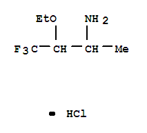 2-Butanamine,3-ethoxy-4,4,4-trifluoro-, hydrochloride (1:1)