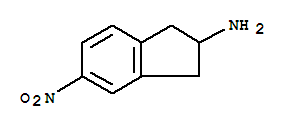 1H-Inden-2-amine,2,3-dihydro-5-nitro-