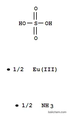 Molecular Structure of 21995-30-2 (ammonium europium(3+) disulphate)
