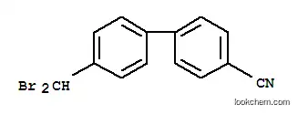 Molecular Structure of 230647-73-1 (4'-(Dibromomethyl)-[1,1'-Biphenyl]-4-Carbonitrile)