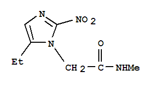 1H-Imidazole-1-acetamide,5-ethyl-N-methyl-2-nitro-