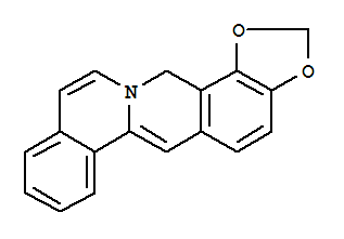 14H-Benzo[a]-1,3-benzodioxolo[4,5-g]quinolizine