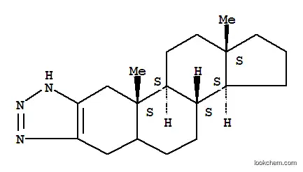 Molecular Structure of 25349-49-9 (1'H-Androst-2-eno[2,3-d]triazole(8CI,9CI))