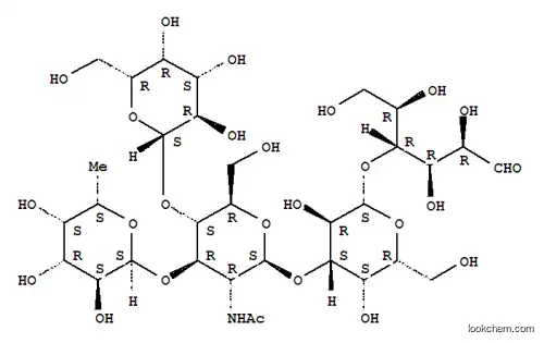 Molecular Structure of 25541-09-7 (LACTO-N-FUCOPENTAOSE III)