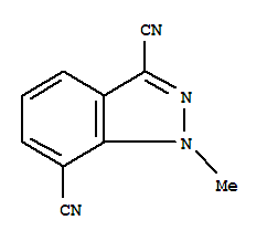 1H-Indazole-3,7-dicarbonitrile,1-methyl-