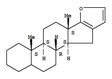 Androst-16-eno[17,16-b]furan(8CI,9CI)