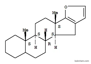 Molecular Structure of 25758-93-4 (Androst-16-eno[17,16-b]furan(8CI,9CI))