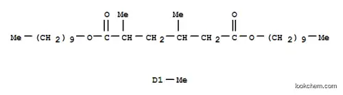 Molecular Structure of 26635-53-0 (Hexanedioicacid, 2,2,4(or 2,4,4)-trimethyl-, 1,6-didecyl ester)
