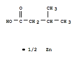 26850-69-1,zinc diisovalerate,Butanoicacid, 3-methyl-, zinc salt (9CI); Isovaleric acid, zinc salt (8CI); Zinc3-methylbutanoate