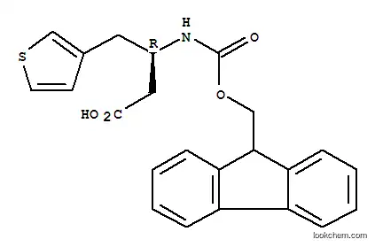 Molecular Structure of 269726-93-4 (Fmoc-(R)-3-Amino-4-(3-thienyl)-butyric acid)