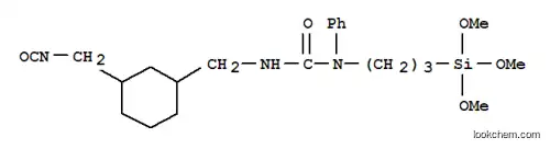 Molecular Structure of 282089-75-2 (3-[[3-(isocyanatomethyl)cyclohexyl]methyl]-1-phenyl-1-(3-trimethoxysilylpropyl)urea)