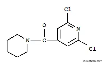 Molecular Structure of 287196-80-9 ((2,6-DICHLOROPYRIDIN-4-YL)(PIPERIDINO)METHANONE)