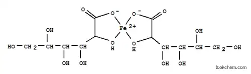 Molecular Structure of 299-29-6 (Ferrous gluconate)