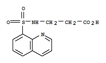 b-Alanine, N-(8-quinolinylsulfonyl)-